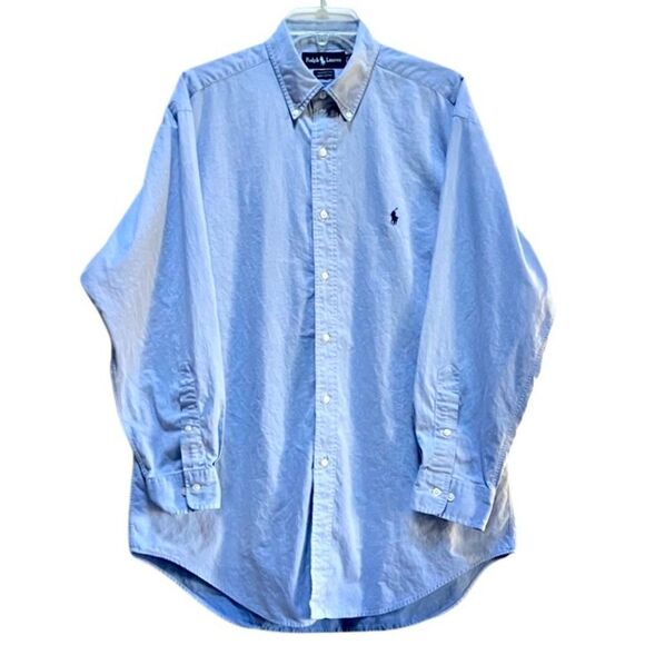 Ralph Lauren Yarmouth Dress Shirt in Light Blue Men’s 16/32-33 - Picture 2 of 7